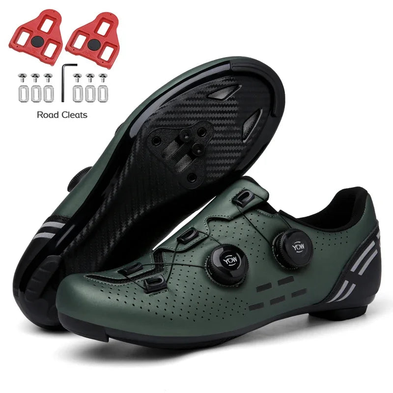 2023 Performance Cycle Shop Cycling Sneaker Mtb with Cleats Men Carbon Sports Speed Bike Shoes Women Mountain Racing Flat SPD Road Cycling Footwear