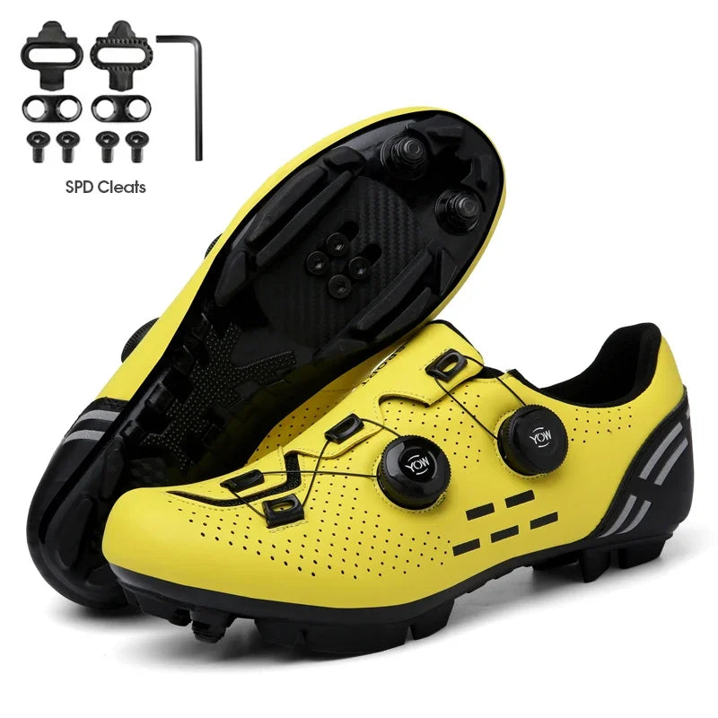 2023 Performance Cycle Shop Cycling Sneaker Mtb with Cleats Men Carbon Sports Speed Bike Shoes Women Mountain Racing Flat SPD Road Cycling Footwear