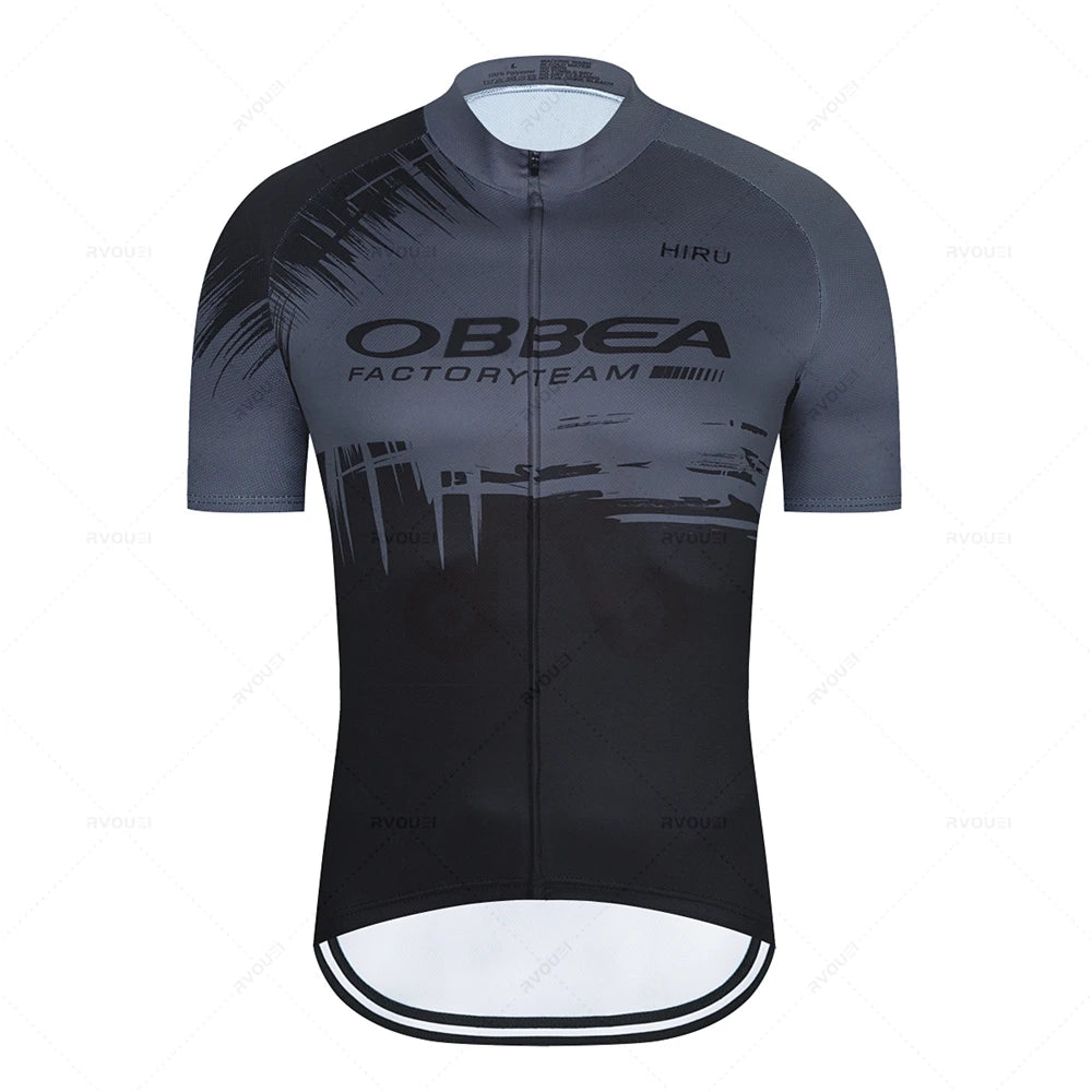 ORBEA Factory Team Cycling Jersey Set New Pro Team Men's Cycling Clothing Road Bike Shirts Suit Bicycle Bib Shorts MTB Wear