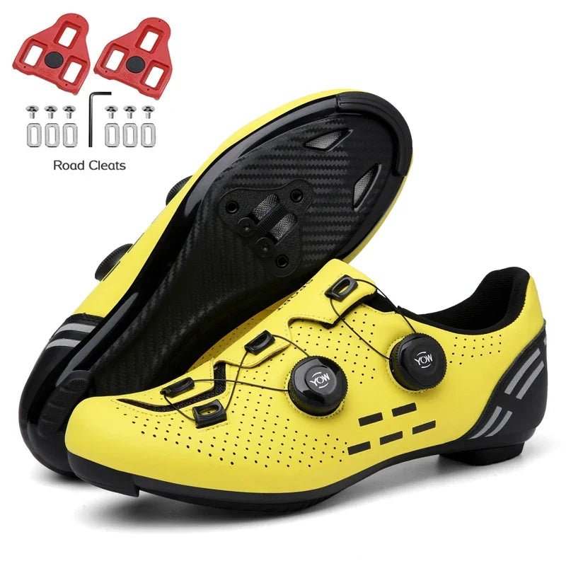 2023 Performance Cycle Shop Cycling Sneaker Mtb with Cleats Men Carbon Sports Speed Bike Shoes Women Mountain Racing Flat SPD Road Cycling Footwear