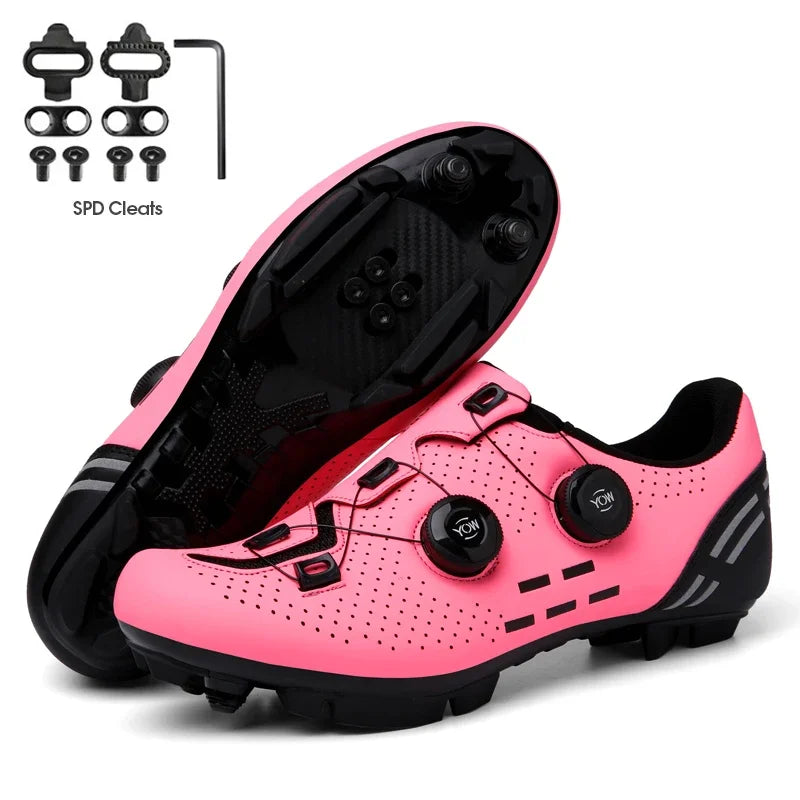 2023 Performance Cycle Shop Cycling Sneaker Mtb with Cleats Men Carbon Sports Speed Bike Shoes Women Mountain Racing Flat SPD Road Cycling Footwear