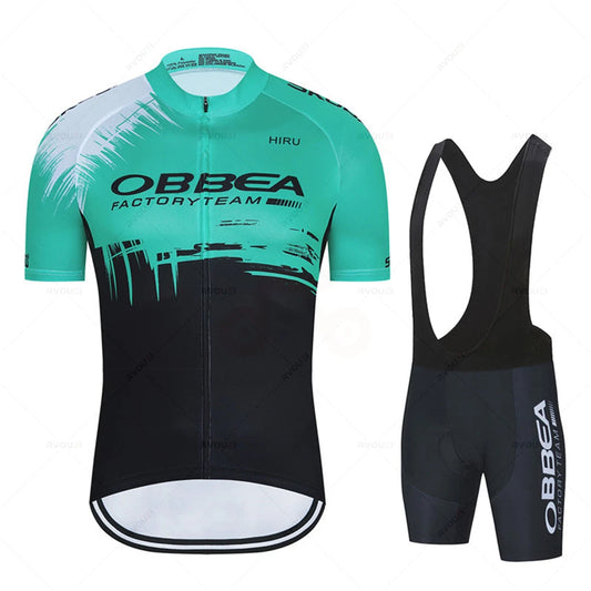 ORBEA Factory Team Cycling Jersey Set New Pro Team Men's Cycling Clothing Road Bike Shirts Suit Bicycle Bib Shorts MTB Wear